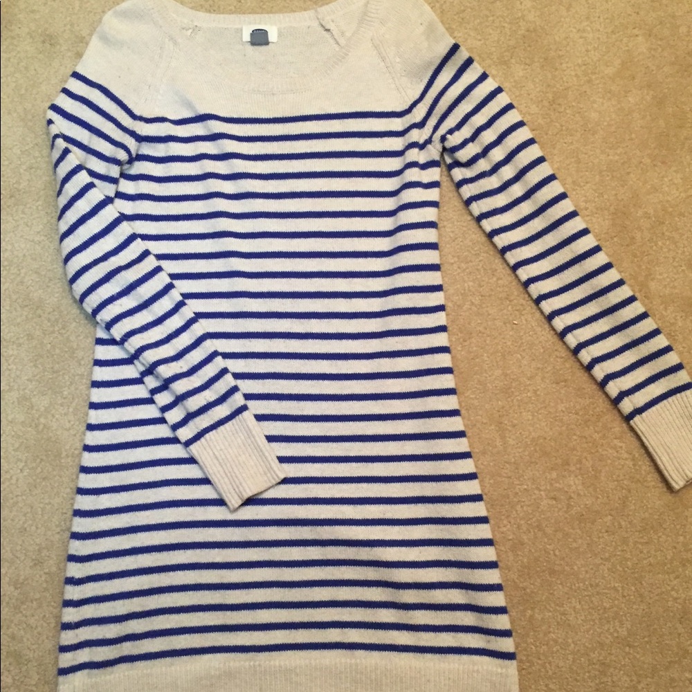 Old Navy Stripe Sweater Dress - Size S (GUC)